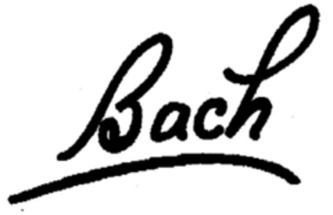 Bach Logo (DPMA, 27.11.1998)