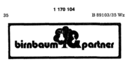 birnbaum & partner Logo (DPMA, 25.01.1990)