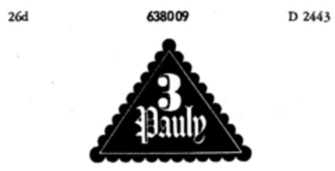 3 Pauly Logo (DPMA, 11.02.1952)