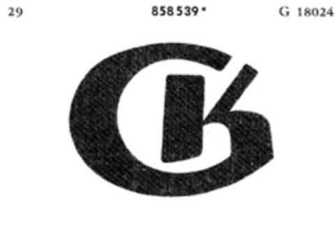 GK Gefluegel-Kontor Logo (DPMA, 25.09.1968)