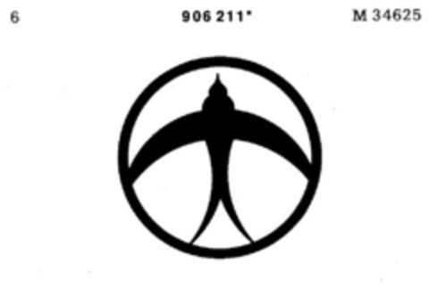 906211 Logo (DPMA, 11.08.1971)