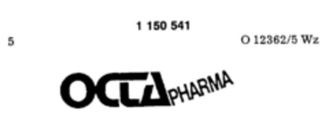 OCTA PHARMA Logo (DPMA, 19.12.1985)