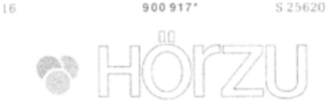 Hörzu Logo (DPMA, 03.07.1972)