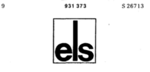 els Logo (DPMA, 05/14/1973)