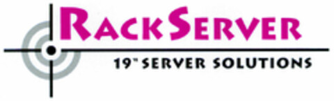 RACKSERVER 19"SERVER SOLUTIONS Logo (DPMA, 05/29/2000)