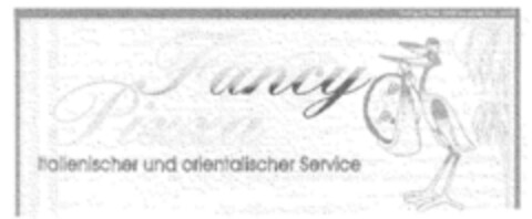 Fancy Pizza Italienischer und orientalischer Service Logo (DPMA, 08/03/2000)