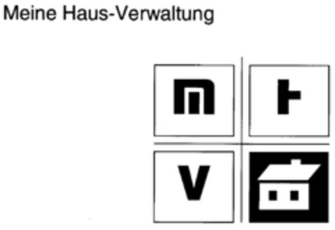 Meine Haus-Verwaltung Logo (DPMA, 24.11.2000)