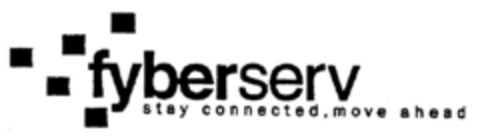 fyberserv stay connected, move ahead Logo (DPMA, 07.08.2001)