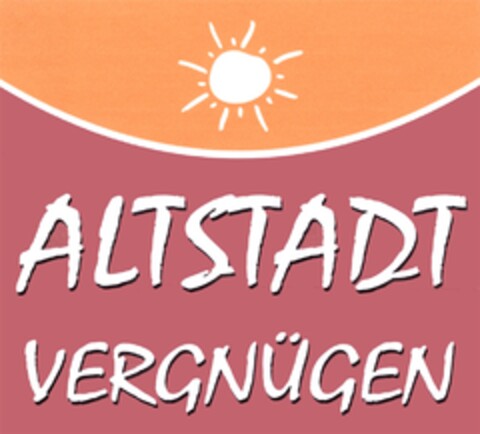 ALTSTADT VERGNÜGEN Logo (DPMA, 13.05.2008)