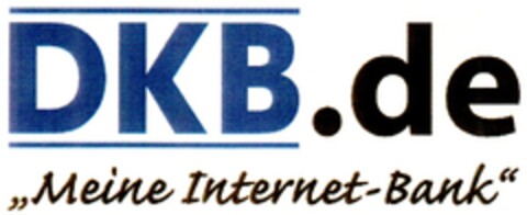 DKB.de "Meine Internet-Bank" Logo (DPMA, 25.03.2009)