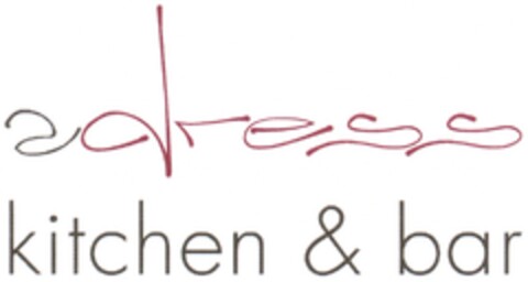 adress kitchen & bar Logo (DPMA, 08/13/2013)