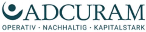 ADCURAM OPERATIV NACHHALTIG KAPITALSTARK Logo (DPMA, 17.06.2015)