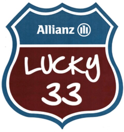 Allianz LUCKY 33 Logo (DPMA, 25.08.2015)