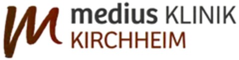 medius KLINIK KIRCHHEIM Logo (DPMA, 31.10.2016)