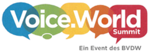 Voice.World Summit Ein Event des BVDW Logo (DPMA, 07/05/2019)