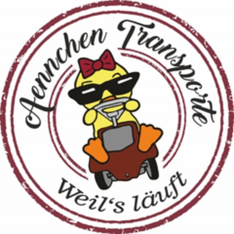 Aennchen Transporte Weil's läuft Logo (DPMA, 14.07.2020)