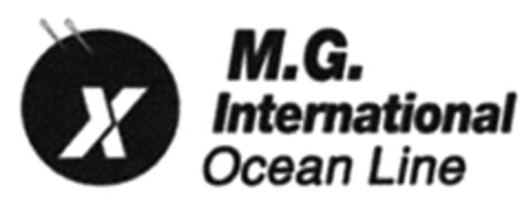 M.G. International Ocean Line Logo (DPMA, 01/27/2022)