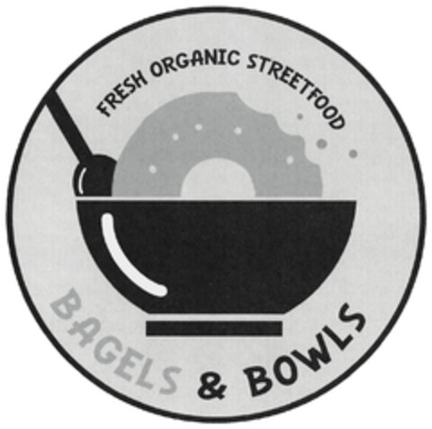 FRESH ORGANIC STREETFOOD BAGELS & BOWLS Logo (DPMA, 16.09.2022)