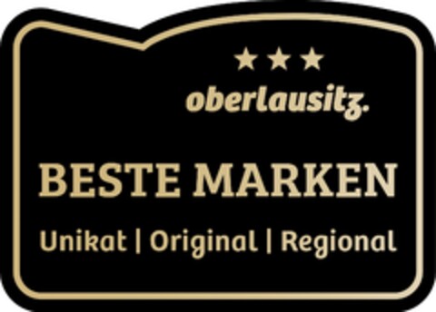 oberlausitz. BESTE MARKEN Unikat | Original | Regional Logo (DPMA, 05/24/2022)