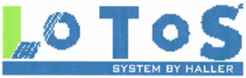 LoToS SYSTEM BY HALLER Logo (DPMA, 23.10.2003)