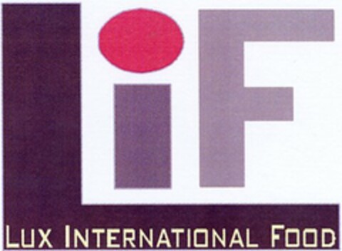 LiF LUX INTERNATIONAL FOOD Logo (DPMA, 11.02.2004)