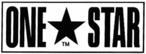 ONE STAR Logo (DPMA, 06/16/2005)