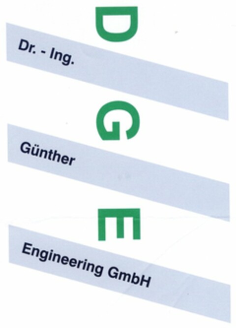 DGE Dr.-Ing. Günther Engineering GmbH Logo (DPMA, 08.06.2006)