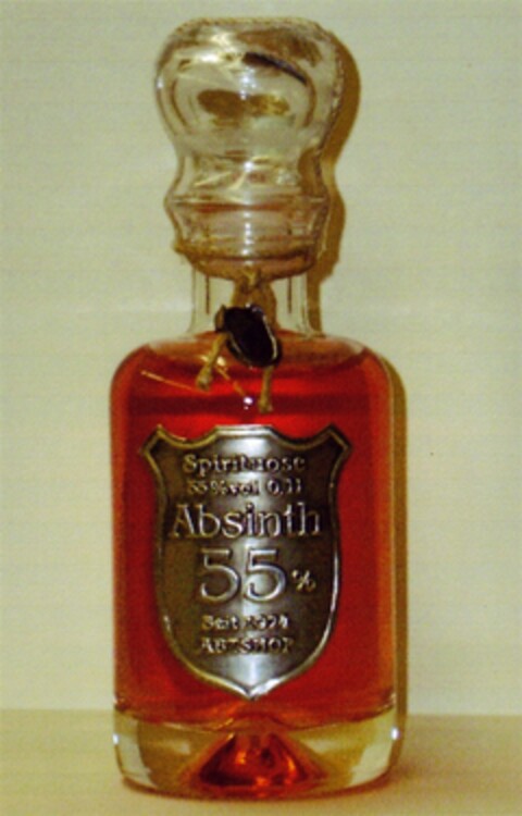 Absinth 55 % Logo (DPMA, 02.05.2007)