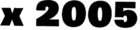 x 2005 Logo (DPMA, 12.02.1997)