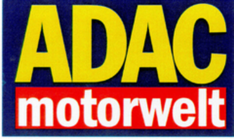 ADAC motorwelt Logo (DPMA, 09.08.1997)