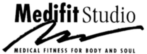 Medifit Studio MEDICAL FITNESS FOR BODY AND SOUL Logo (DPMA, 27.01.1998)