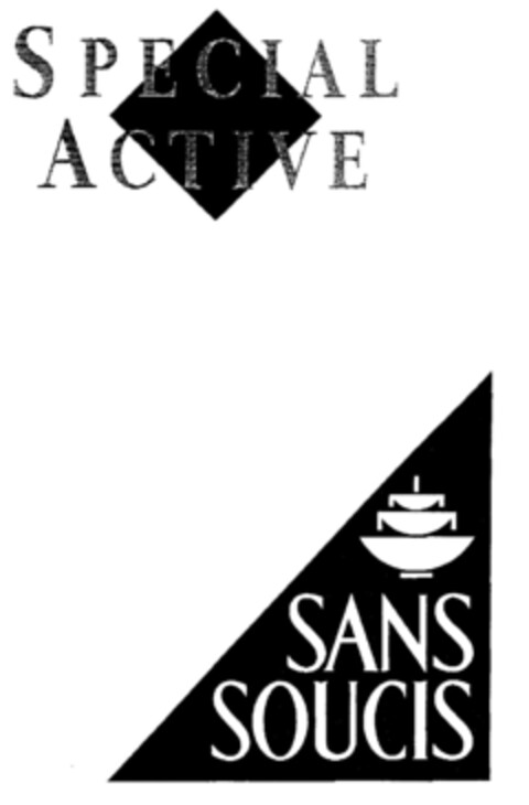 SPECIAL ACTIVE SANS SOUCIS Logo (DPMA, 12.02.1999)