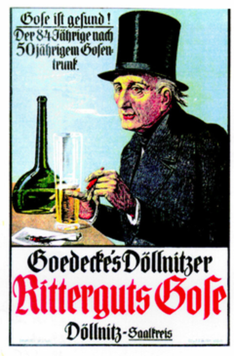 Goedecke's Döllnitzer Ritterguts Gose Logo (DPMA, 06/28/1999)