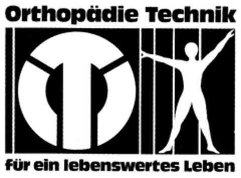 Orthopädie Technik für ein lebenswertes Leben Logo (DPMA, 11.04.1981)