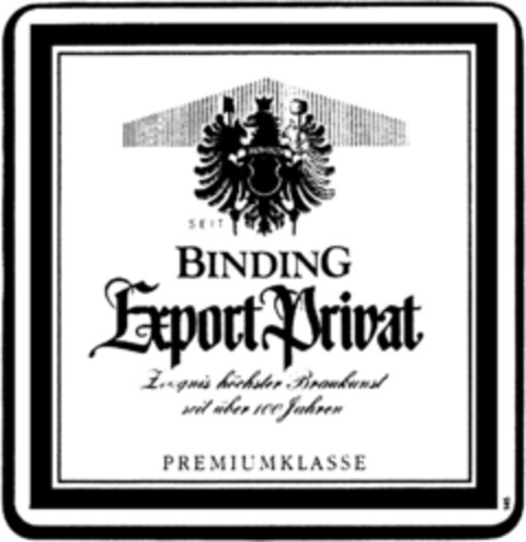 BINDING EXPORT PRIVA Logo (DPMA, 06/08/1993)