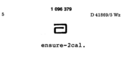 ensure-2cal. Logo (DPMA, 14.02.1986)