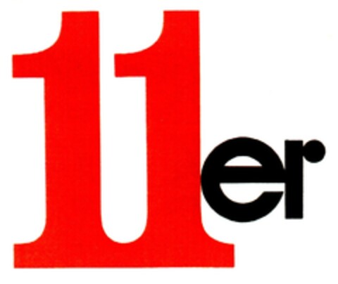11er Logo (DPMA, 01.04.1989)