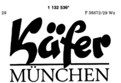 Käfer MÜNCHEN Logo (DPMA, 27.10.1988)