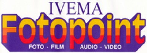 IVEMA Fotopoint FOTO·FILM AUDIO·VIDEO Logo (DPMA, 11/17/1988)