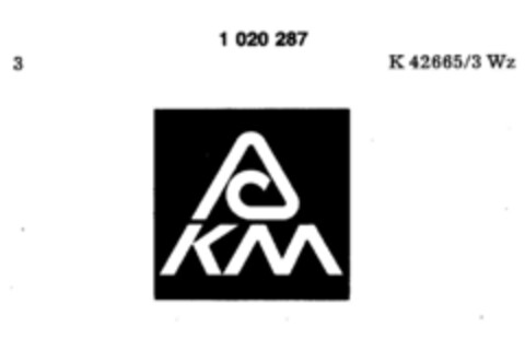 KM Logo (DPMA, 04.11.1980)