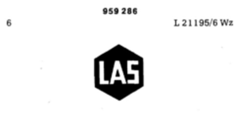 LAS Logo (DPMA, 05.08.1976)