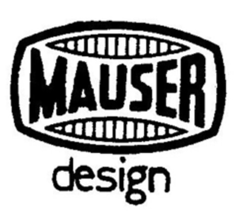 MAUSER design Logo (DPMA, 30.04.1984)