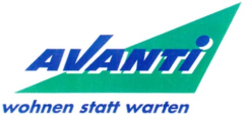 AVANTI wohnen statt warten Logo (DPMA, 17.05.1994)