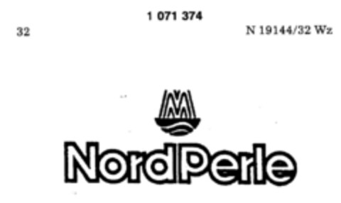 NordPerle Logo (DPMA, 18.05.1984)