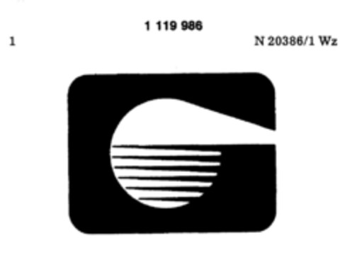 1119986 Logo (DPMA, 16.06.1986)