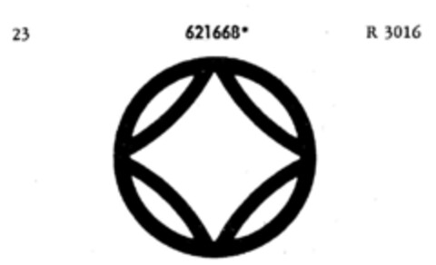 621668 Logo (DPMA, 14.03.1952)