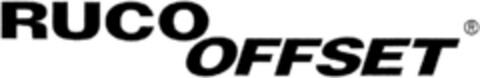 RUCO OFFSET Logo (DPMA, 25.01.1993)