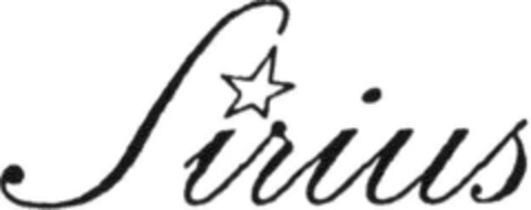 SIRIUS Logo (DPMA, 28.02.1991)