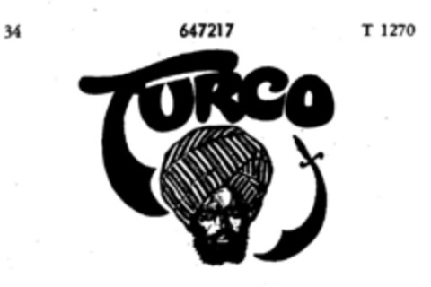 TURCO Logo (DPMA, 05.11.1951)