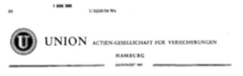 UNION ACTIEN-GESELLSCHAFT FÜR VERSICHERUNGEN Logo (DPMA, 03.04.1979)
